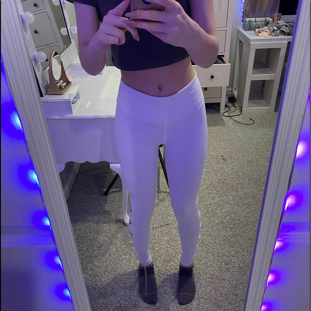 White Victoria Secret Sport Leggings